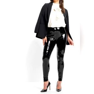 Brand new with tags! Super high waisted sequin leggings from express